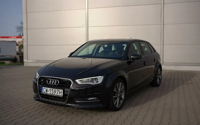 kujawsko-pomorskie Audi A3 cena 56900 przebieg: 183000, rok produkcji 2014 z Włocławek